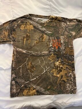 Ranger Camo Tank Top - Brown/Green Woodland Print